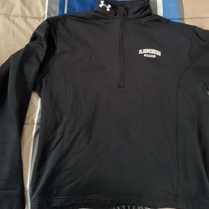 Black Bloomsburg Quarterzip